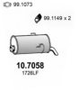 ASSO 10.7058 End Silencer